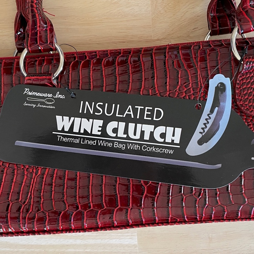 Wine Clutch Bag  - Insulated